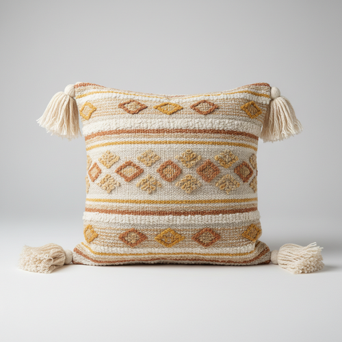 Boho Throw Pillow – Home & Living product photo