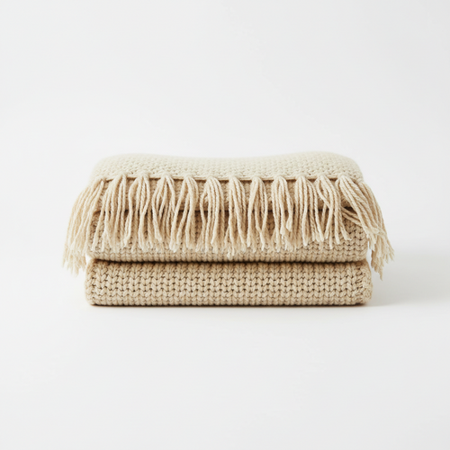 Boho Knit Blanket – Home & Living product photo