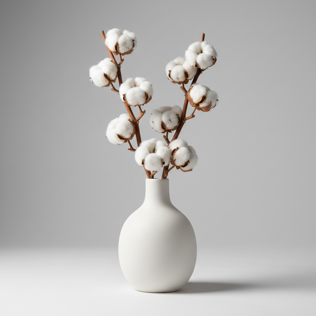 Cotton Flower Vase – Home & Living product photo