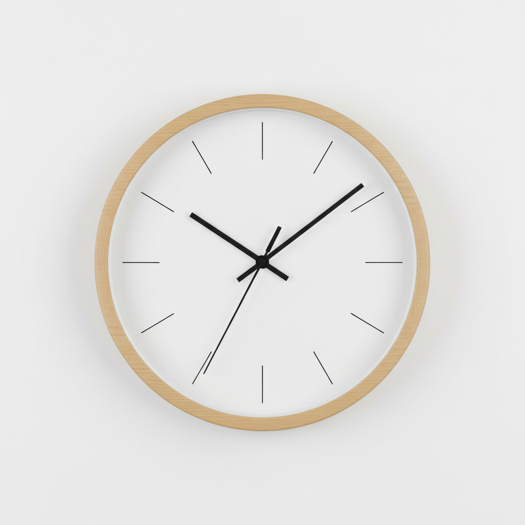 Nordic Wall Clock – Home & Living product photo