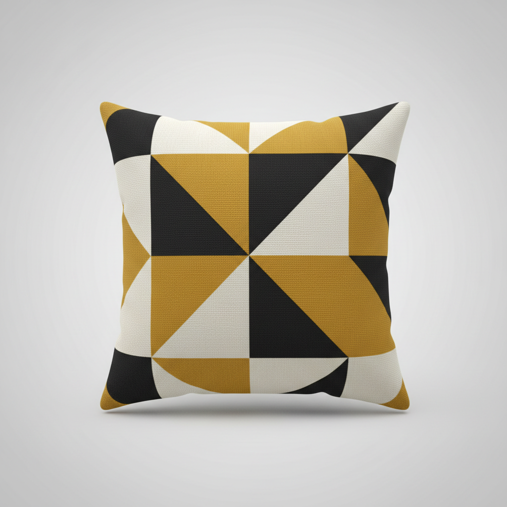 Geometric Throw Pillow – Home & Living product photo