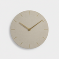 Linen Wall Clock – Home & Living product photo