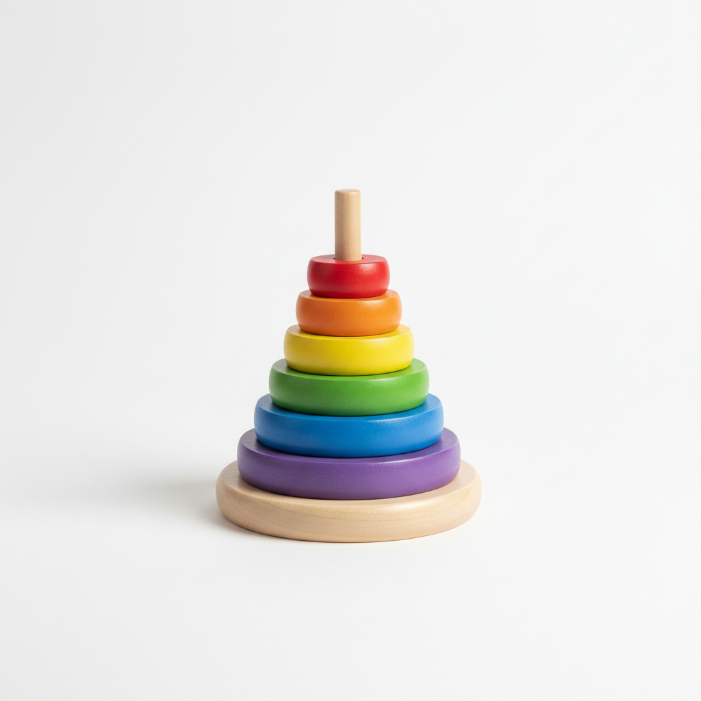 Montessori Stacking Rings – Toys & Kids product photo