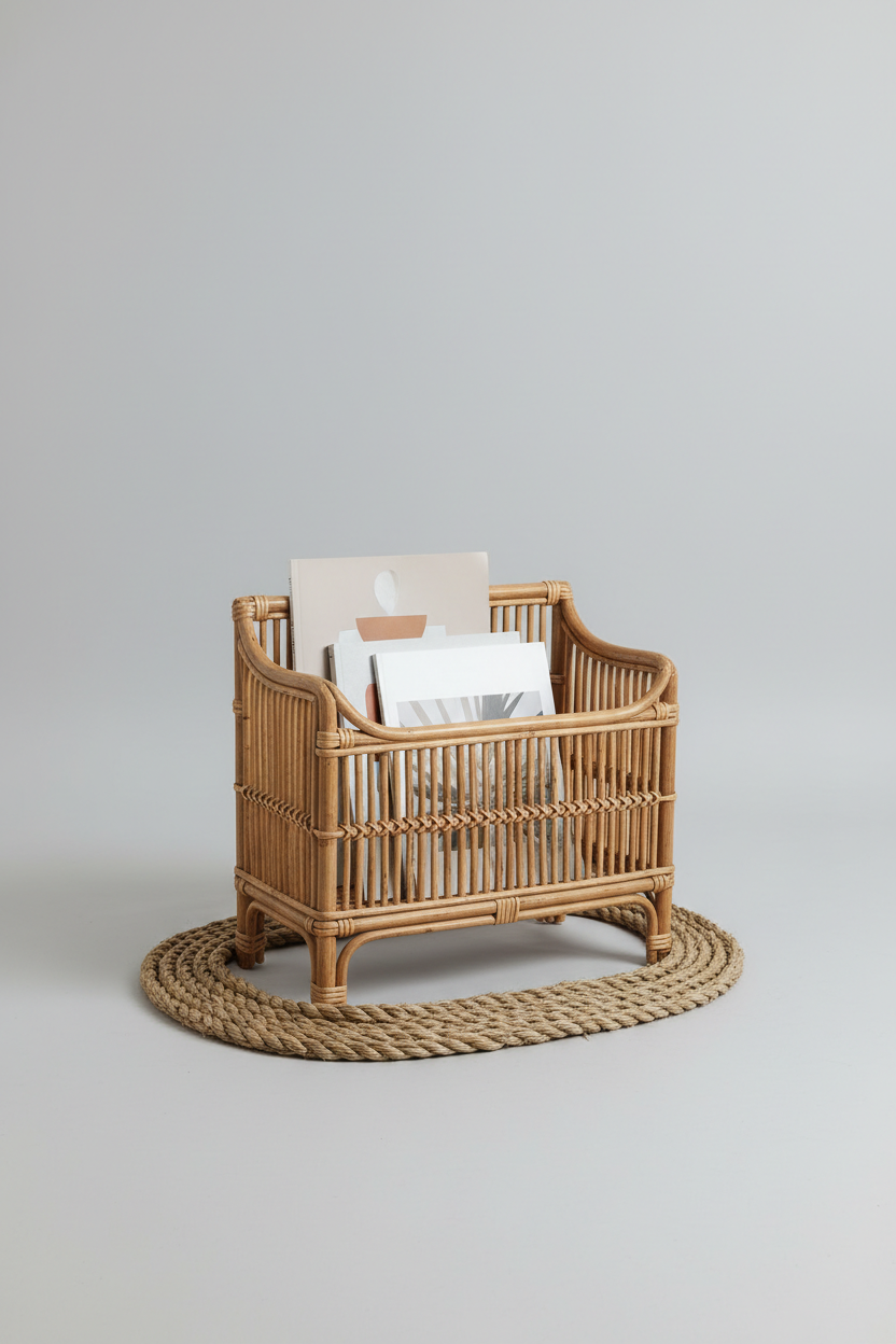 Woven Magazine Rack – Home & Living product photo
