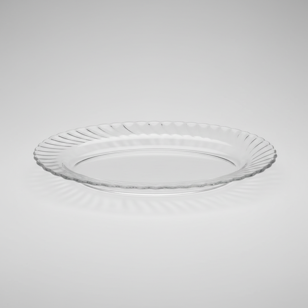 Glass Serving Platter – Kitchen & Dining product photo