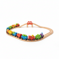 Large Wooden Train Set – Toys & Kids product photo
