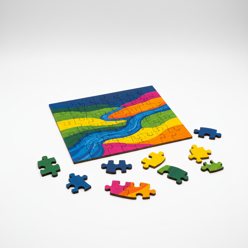 Eco-Friendly Jigsaw Puzzle – Toys & Kids product photo